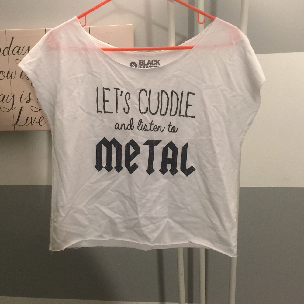 Off the Shoulder Black Matter Size S